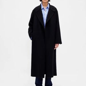 Women Black Pea Coat